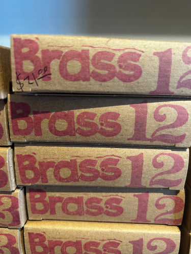 The Gabriel Tenorio String Company Brass 12/13 acoustic guitar strings.